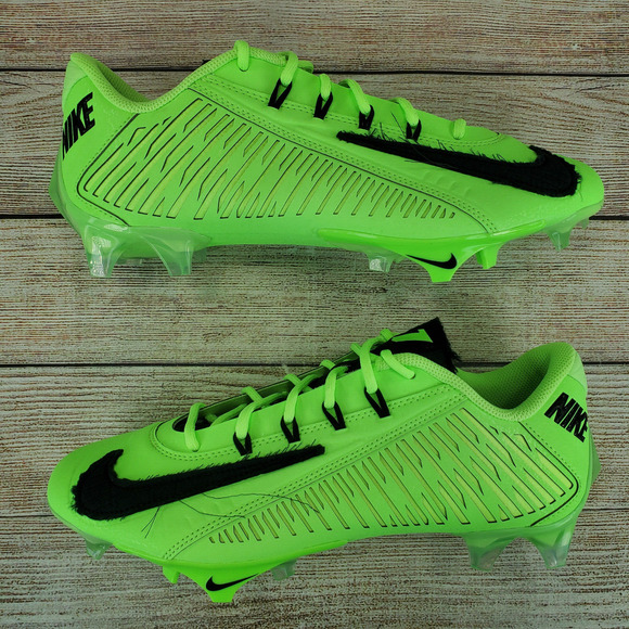 Nike Vapor Edge 360 VC 'Lime Blast' Football Cleats Men's Size 7 - Picture 5 of 10